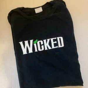 Wicked T shirt, bought at broadway